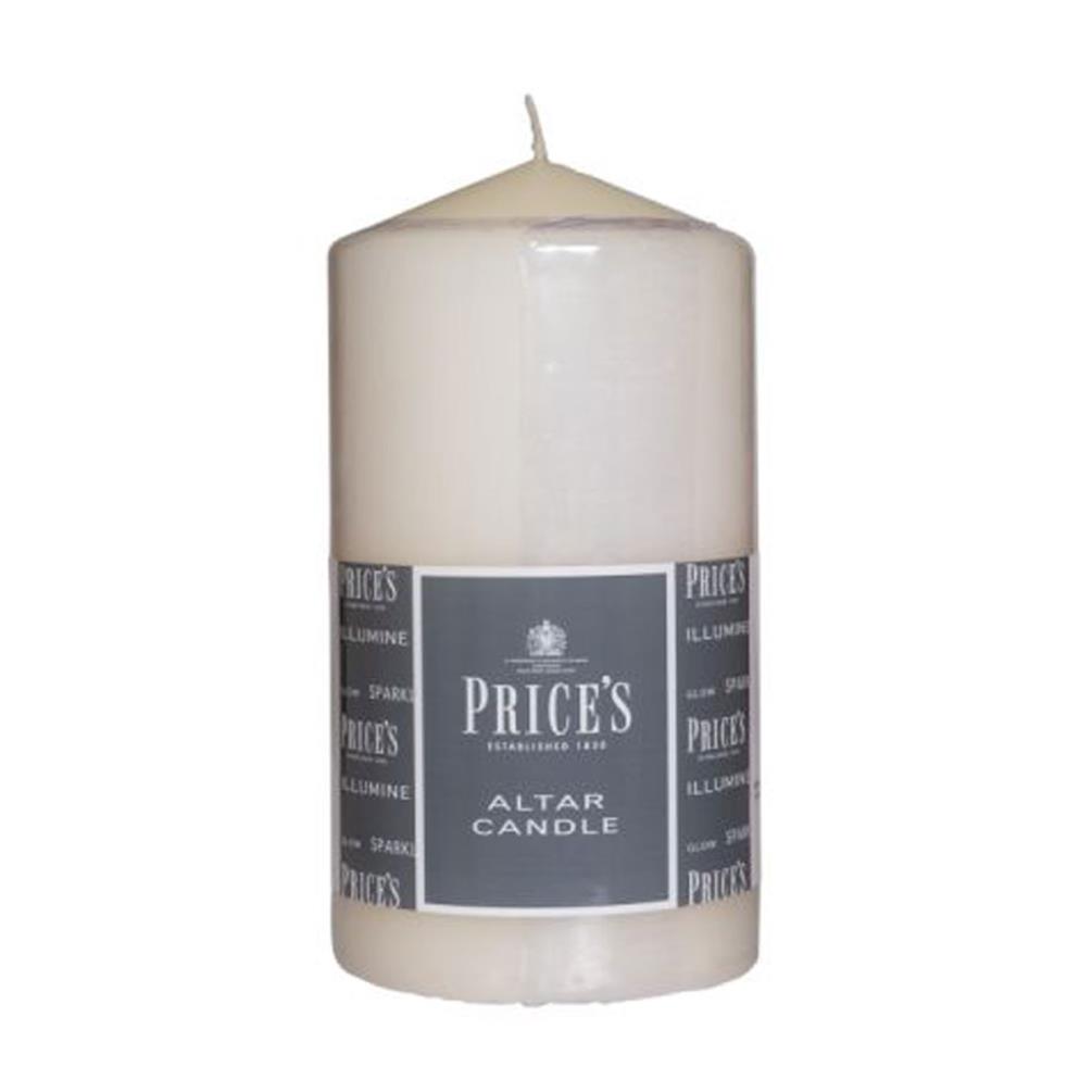 Price's Ivory Pillar Candle 15cm x 8cm £5.94